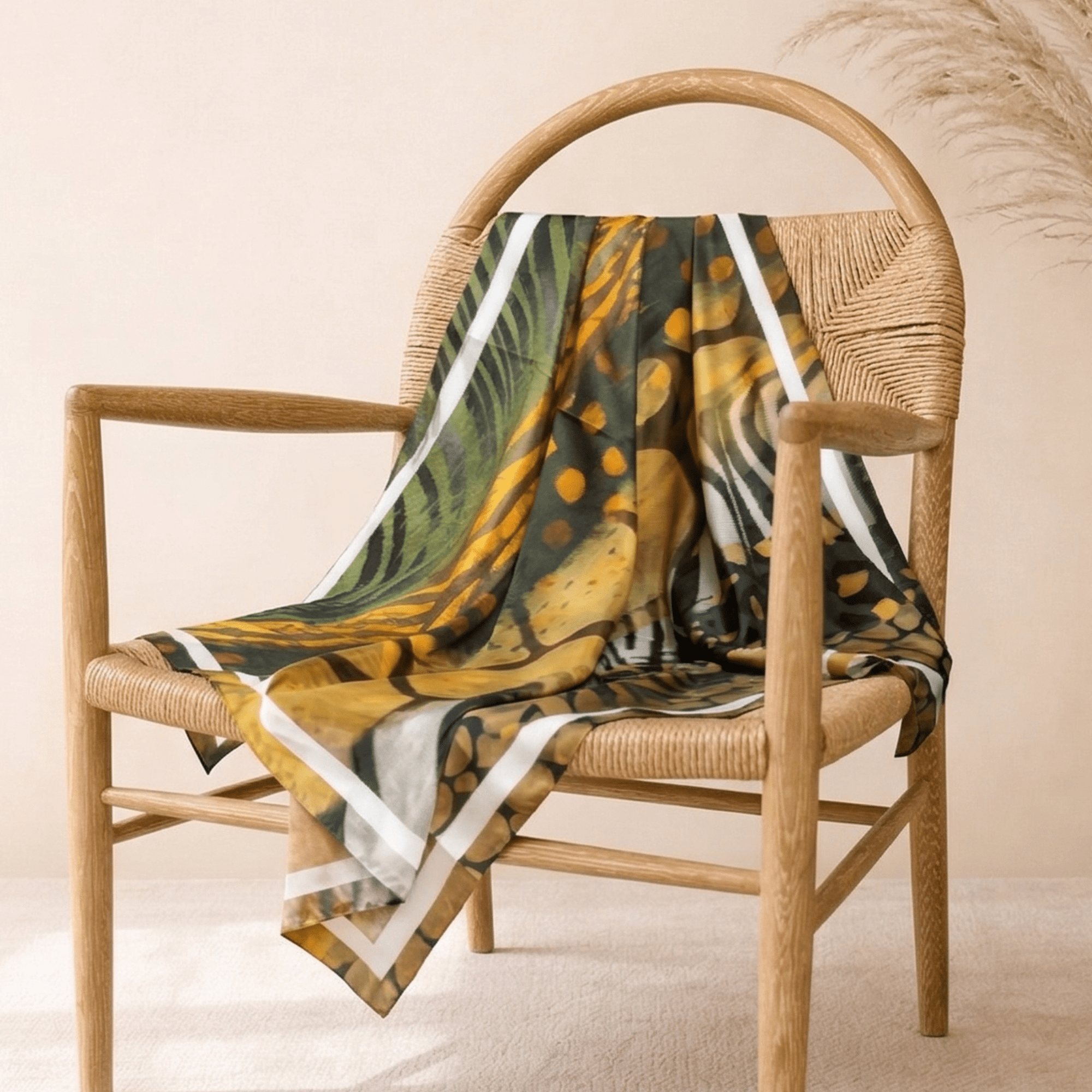 Zanzibar Luxe Scarf 33" X 33",Scarves, Sassy Jones,