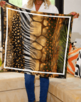 Zanzibar Luxe Scarf 33" X 33",Scarves, Sassy Jones,