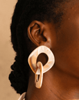 Zaria Dangles - Natural,Earrings, Sassy Jones,