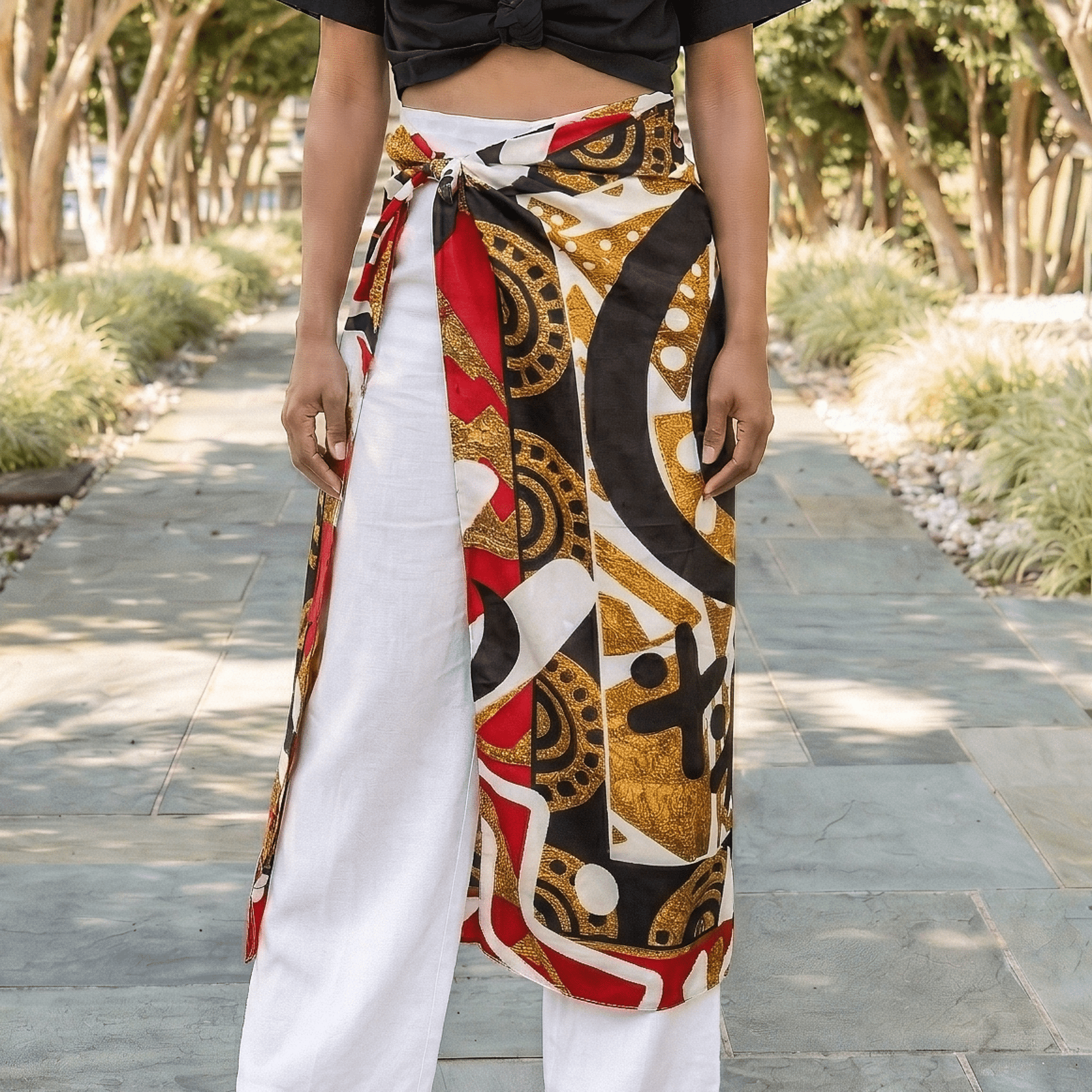 Zawadi Luxe Scarf 33"x 33",Scarves, Sassy Jones,