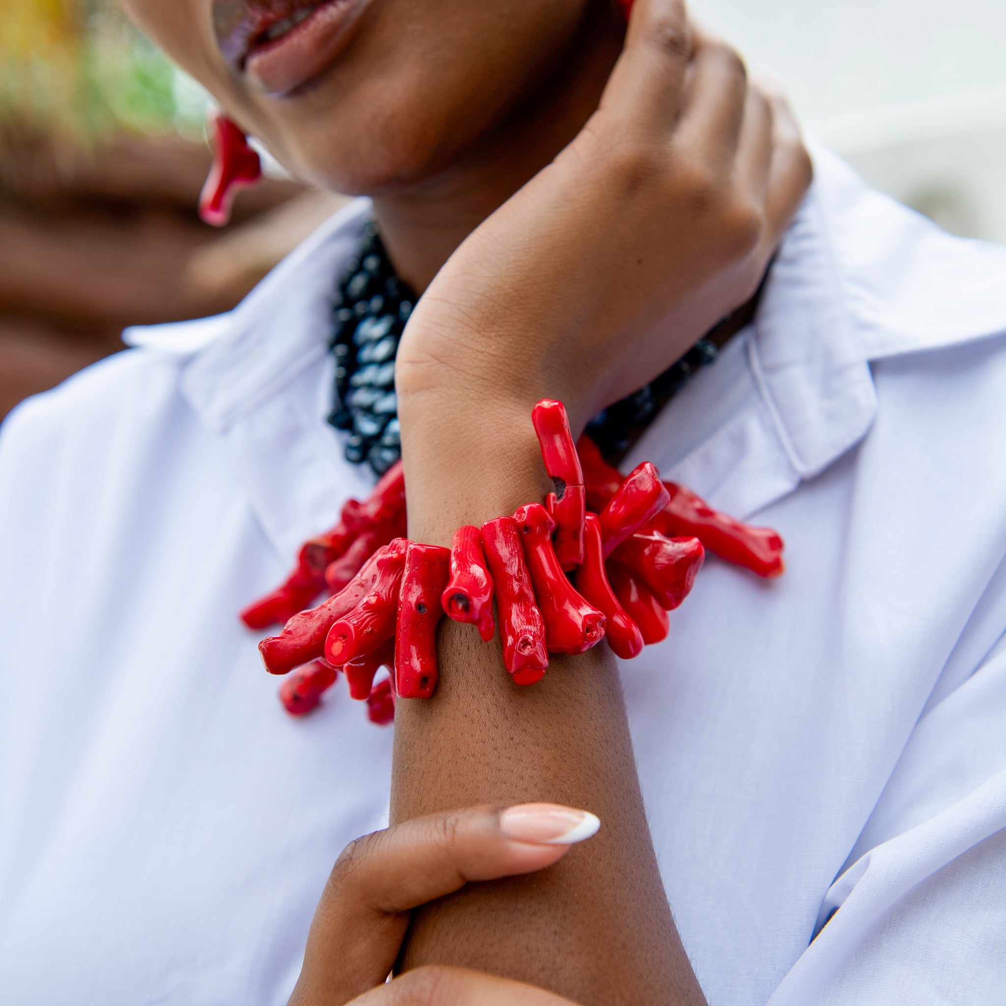 アクセサリー doublet 24AW THERMAL CORAL BRACELET doublet 24AW THERMAL CORAL BRACELET