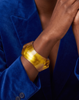 Zola Golden Ice Bangle,Bracelets, Sassy Jones,