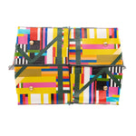 Ava Everything Large Tote - Multi Abstract - Sassy Jones