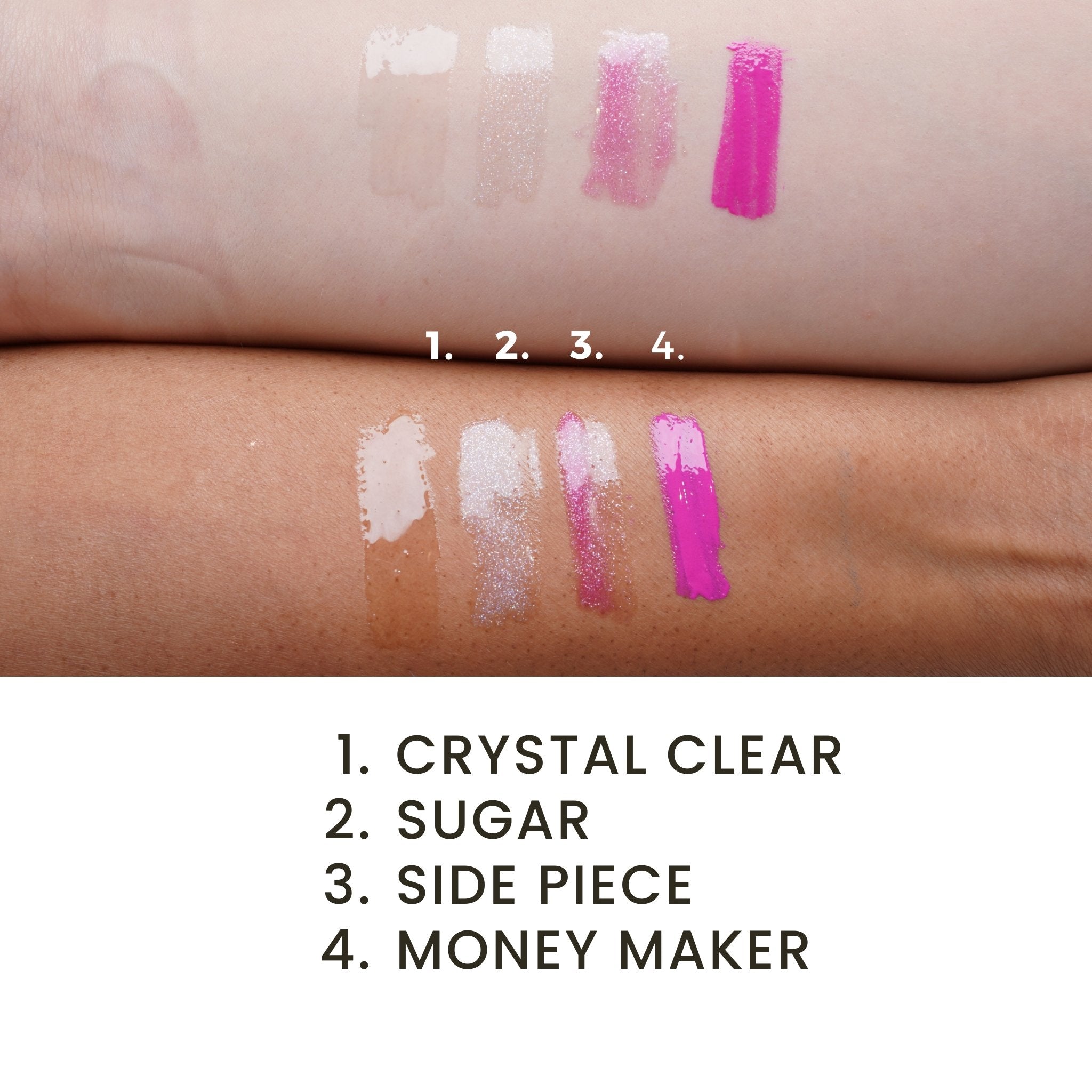 Crystal Clear Luxe Lip Gloss w/ CBD - Sassy Jones Hydrating lip gloss Bold lip gloss Long-lasting non-stick lip gloss Luxurious lip gloss High-pigment lip gloss Everyday wear lip gloss Pigment-rich lip gloss Smooth finish lip gloss Natural ingredient lip gloss