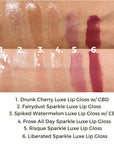 Drunk Cherry Luxe Lip Gloss w/ CBD - Sassy Jones Hydrating lip gloss Bold lip gloss Long-lasting non-stick lip gloss Luxurious lip gloss High-pigment lip gloss Everyday wear lip gloss Pigment-rich lip gloss Smooth finish lip gloss Natural ingredient lip gloss