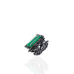 Energy Cocktail Ring - Emerald (Sizes Available) - Sassy Jones