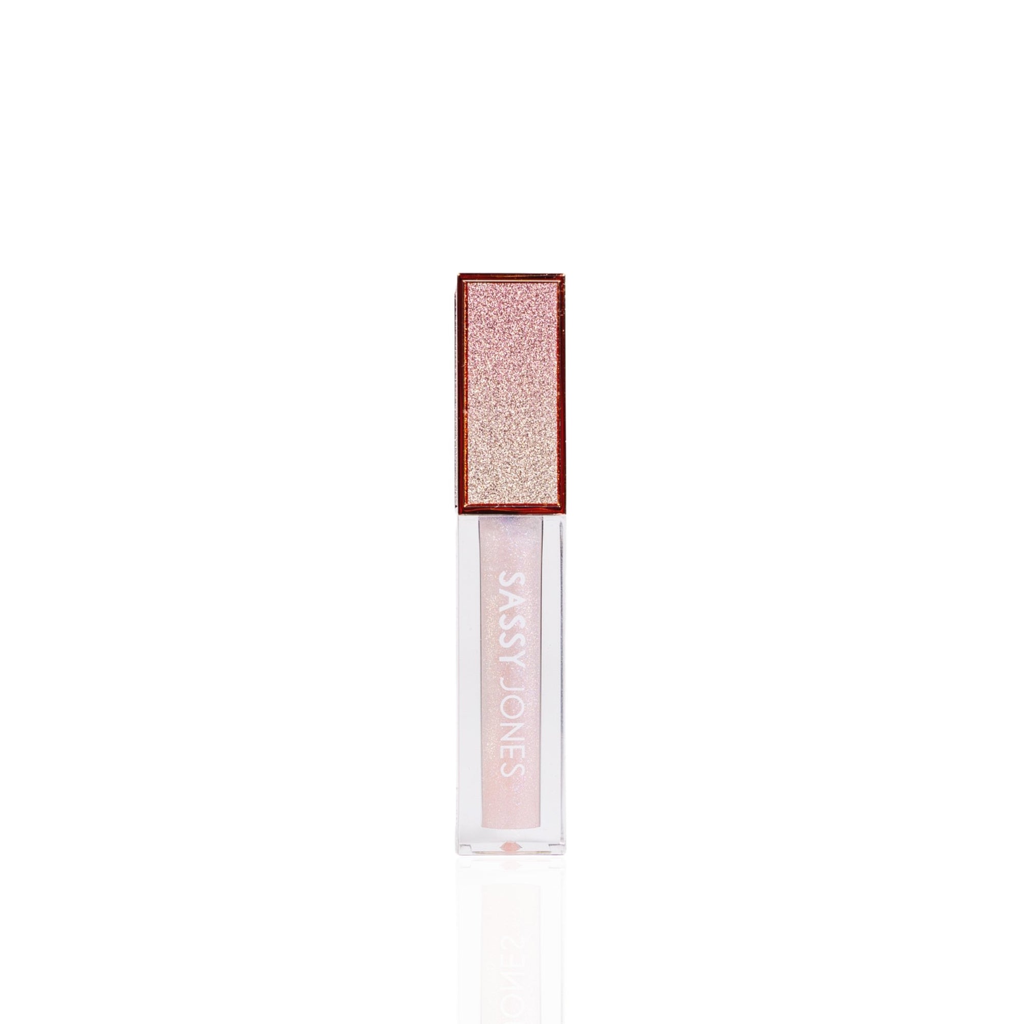 Fairydust Sparkle Luxe Lip Gloss - Sassy Jones Hydrating lip gloss Bold lip gloss Long-lasting non-stick lip gloss Luxurious lip gloss High-pigment lip gloss Everyday wear lip gloss Pigment-rich lip gloss Smooth finish lip gloss Natural ingredient lip gloss