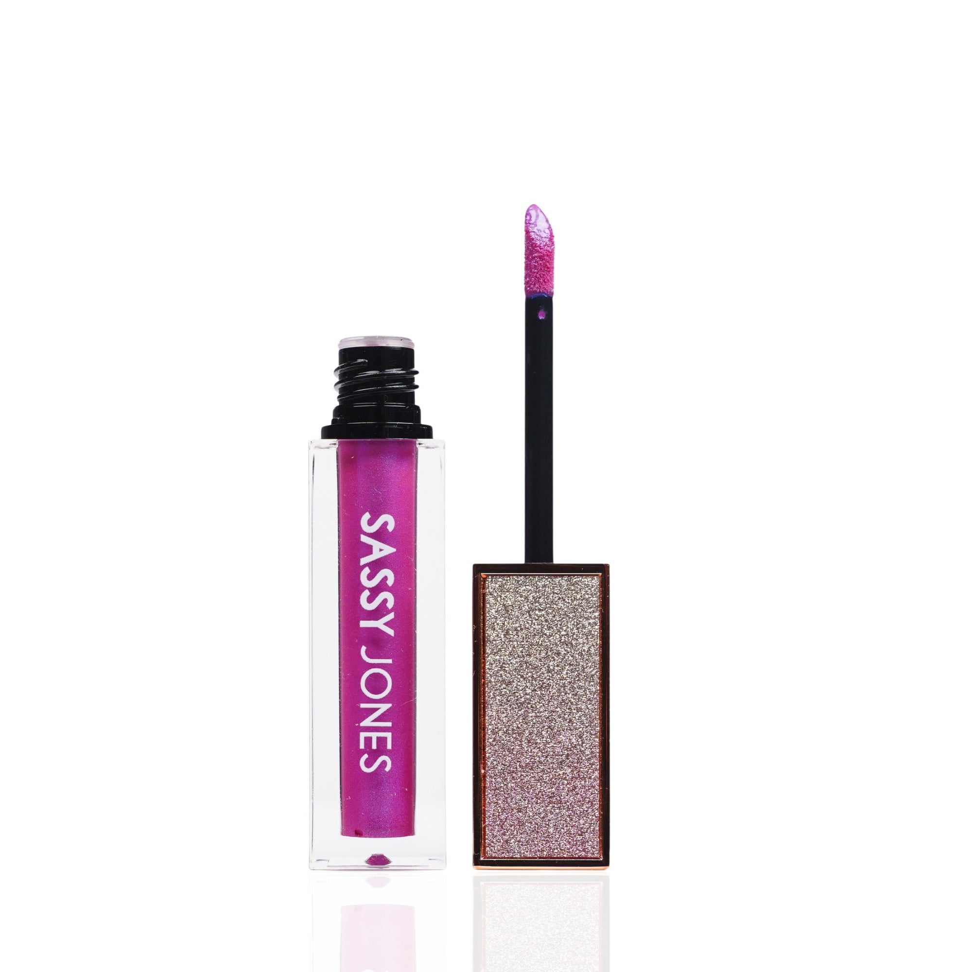 Get it, Get it Sparkle Luxe Lip Gloss - Sassy Jones Hydrating lip gloss Bold lip gloss Long-lasting non-stick lip gloss Luxurious lip gloss High-pigment lip gloss Everyday wear lip gloss Pigment-rich lip gloss Smooth finish lip gloss Natural ingredient lip gloss