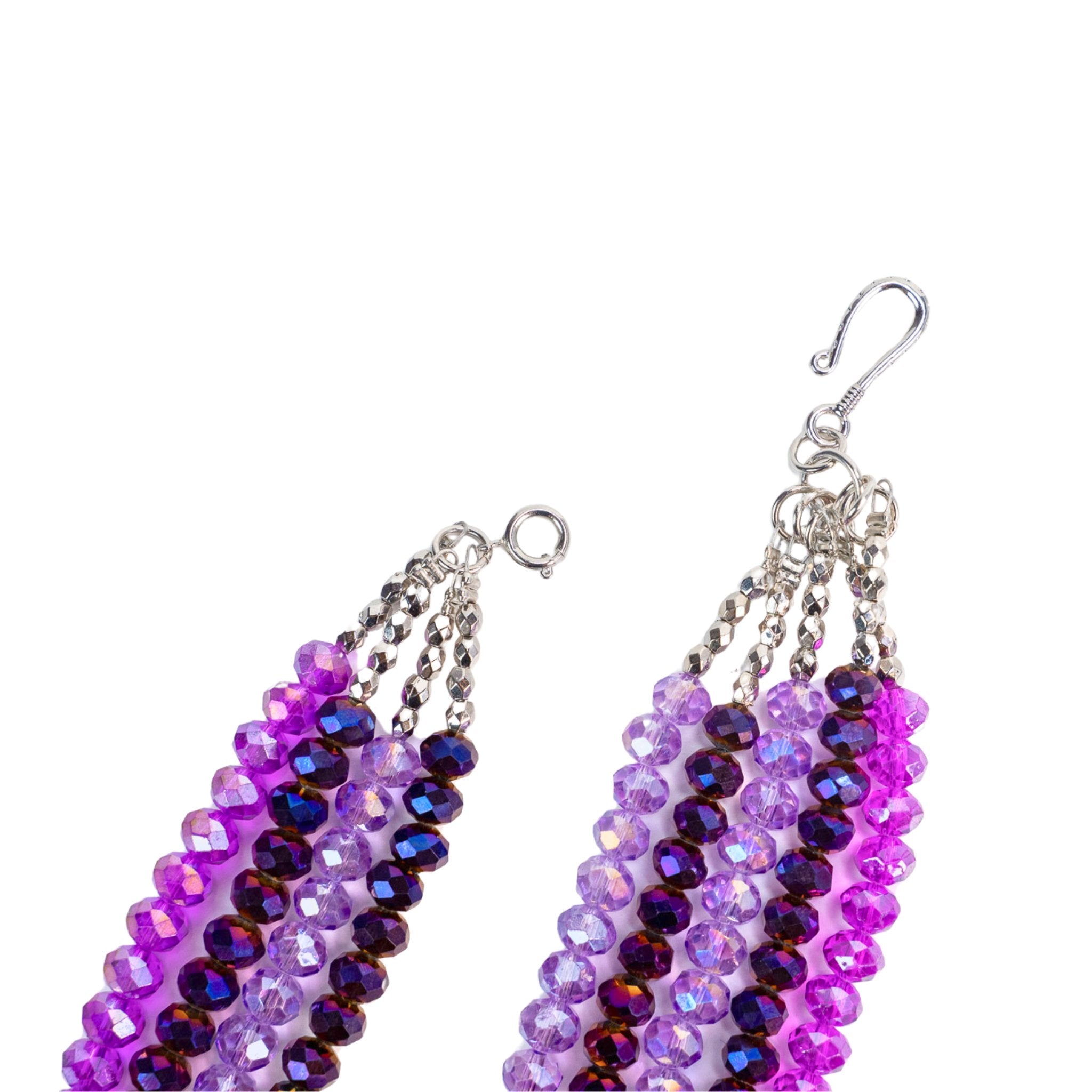 Malia Glass Sparkler - Purple (Detachable Layers) - Sassy Jones