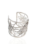 Origami Cuff - Silver - Sassy Jones