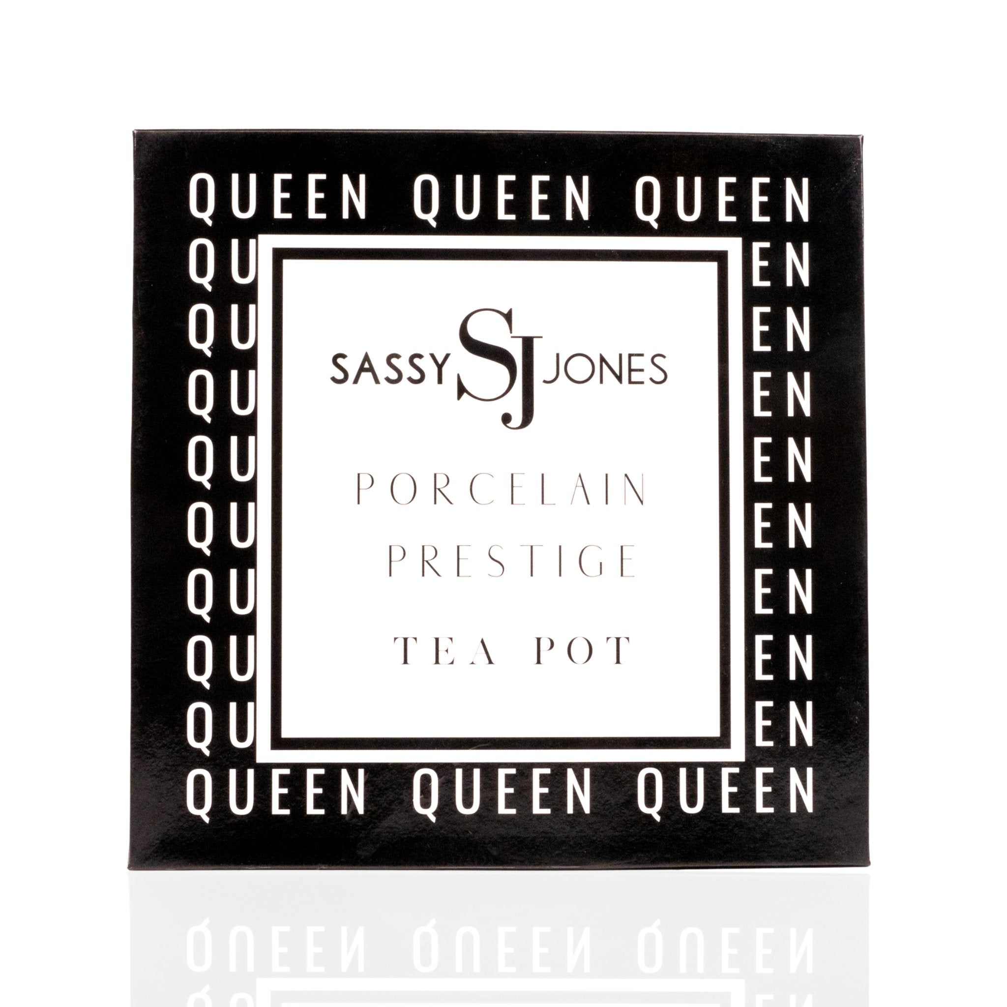 Porcelain Prestige Tea Pot - Queen - Sassy Jones