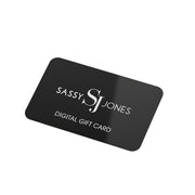 Sassy Jones Gift Card - (Emailed In Minutes) - Sassy Jones