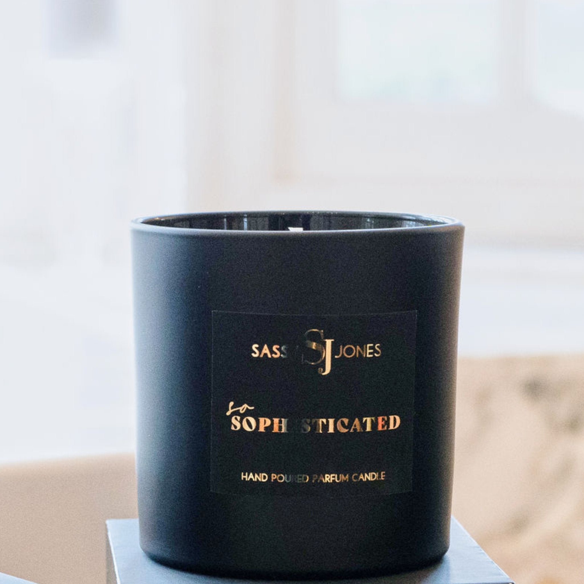 So Sophisticated Candle - Sassy Jones