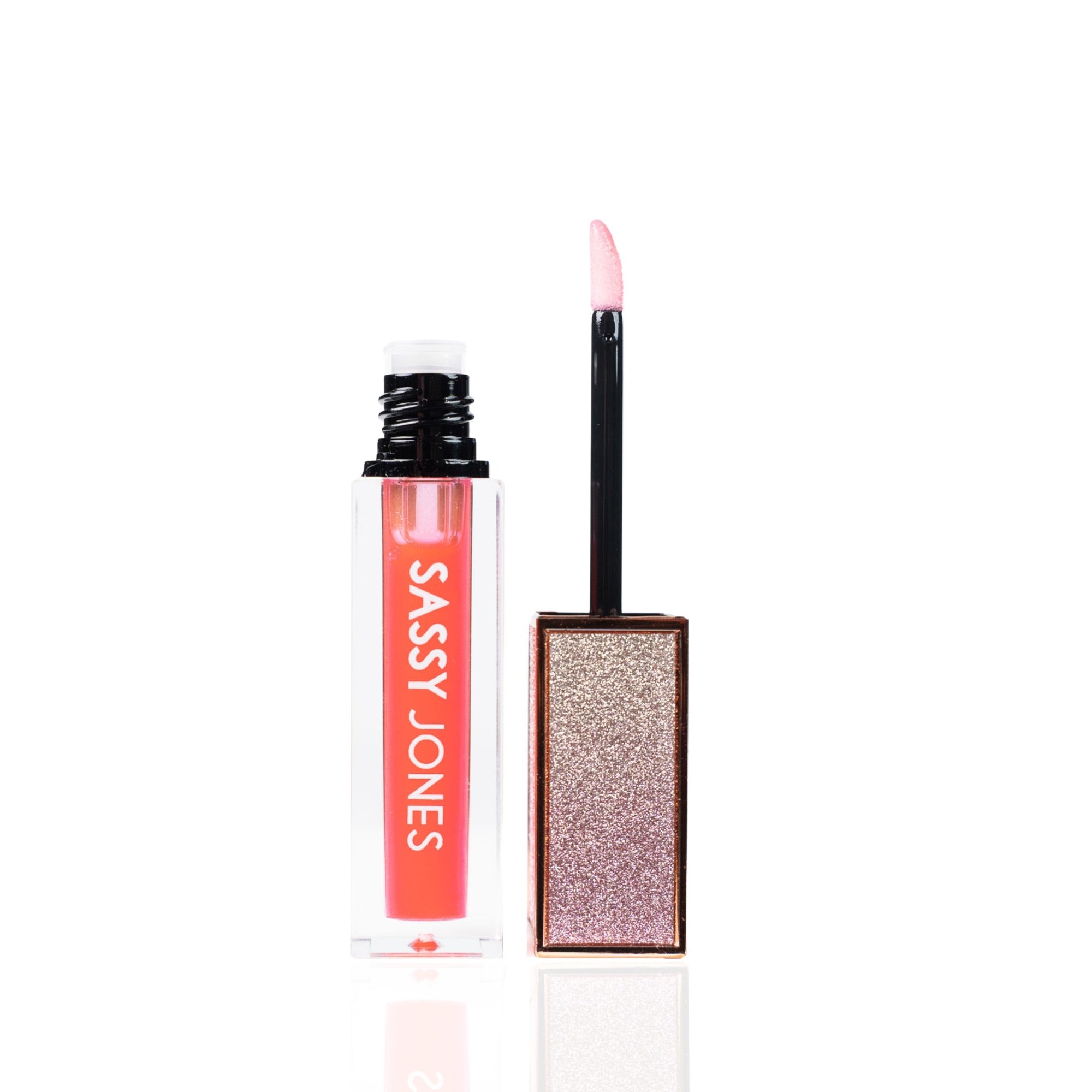 Spiked Watermelon Luxe Lip Gloss w/ CBD - Sassy Jones