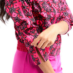 The Ulana Zip Sleeve Jacket - Passion Pink - Sassy Jones